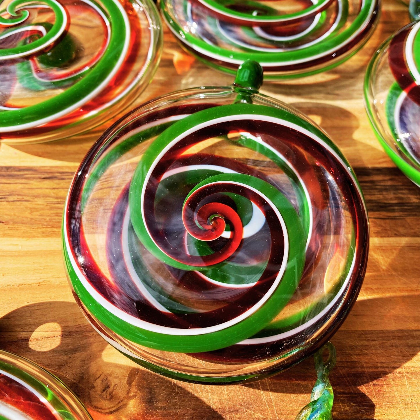 Blown Glass Christmas Ornaments - Handmade Glass Art | Art By Aaron Dye