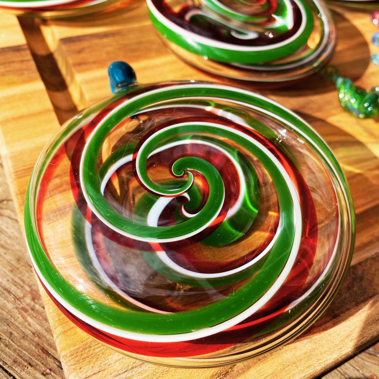 Blown Glass Christmas Ornaments - Handmade Glass Art | Art By Aaron Dye