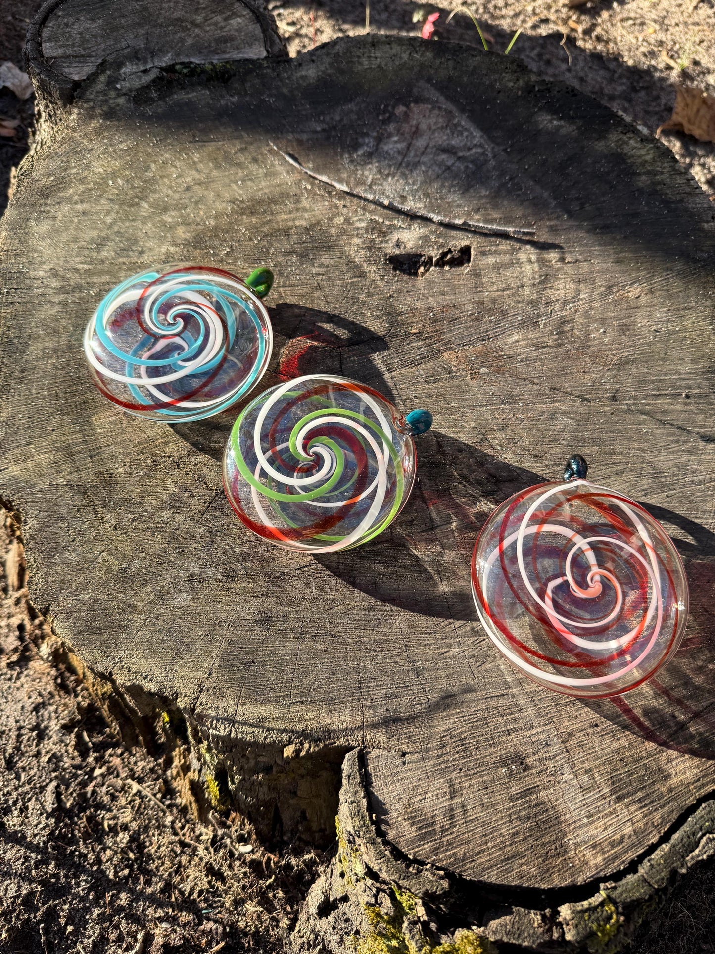 Blown Glass Christmas Ornaments - Handmade Glass Art | Art By Aaron Dye