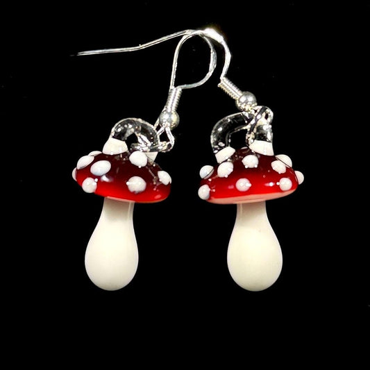 Mushroom Earrings